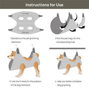 Pet Grooming Hammock Nail Trimming Restraint Holder