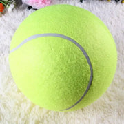 7–9.5" Giant Chew & Play Tennis Ball Toy for Large Dogs