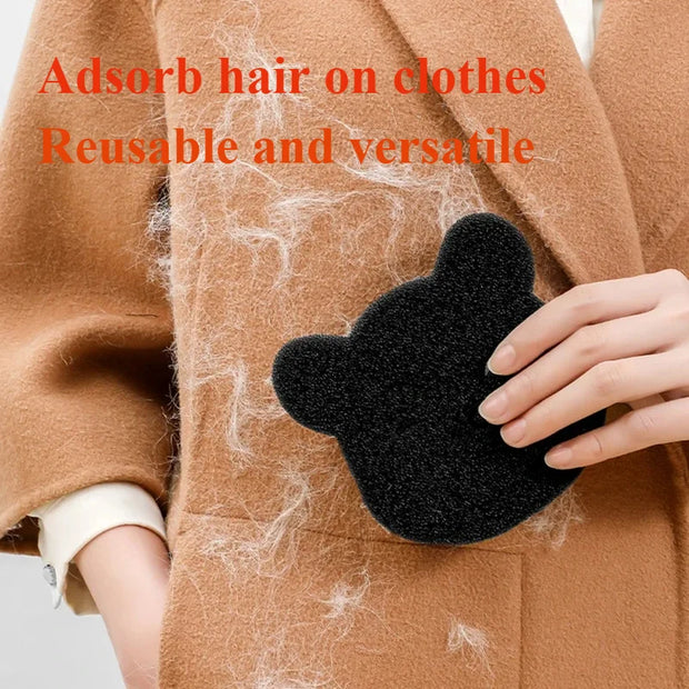 9PCS Bear-Shaped Pet Reusable Lint Catchers Hair Remover Laundry Balls