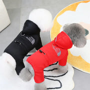 Waterproof Winter Warm Jacket Dog Jumpsuit for Small Breeds