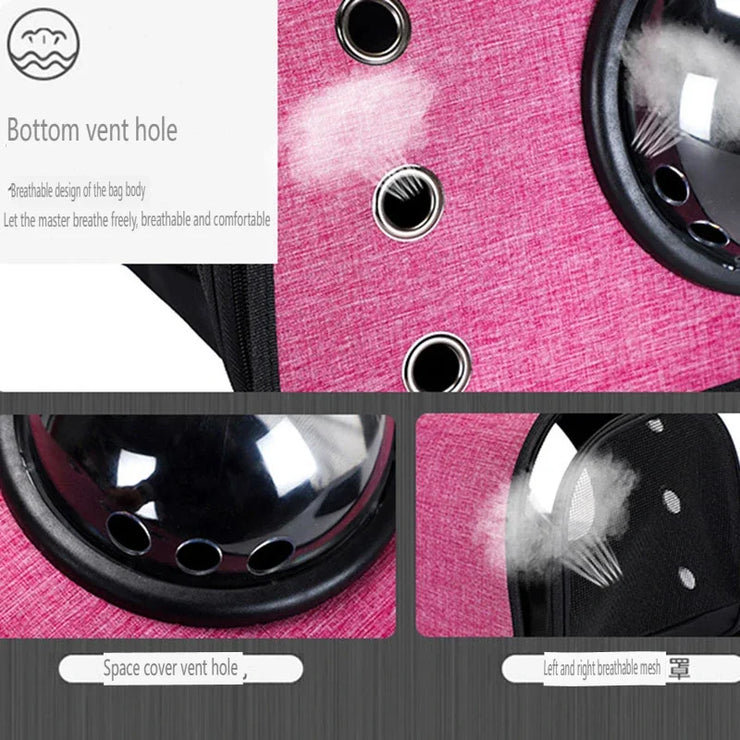 Clear Cat Backpack Carrier