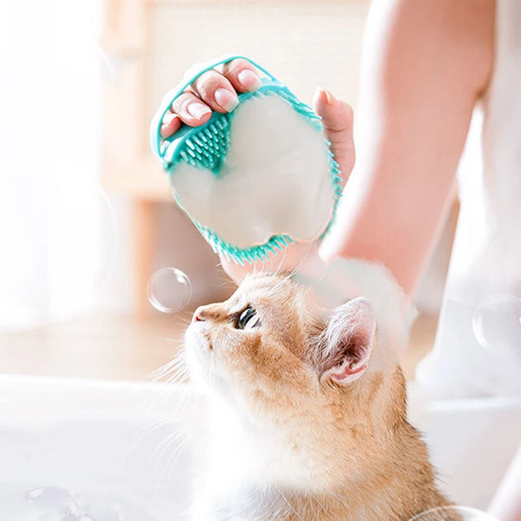 Silicone Pet Bath Brush