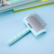 Dog Grooming Shedding & Detangling Slicker Comb Brush