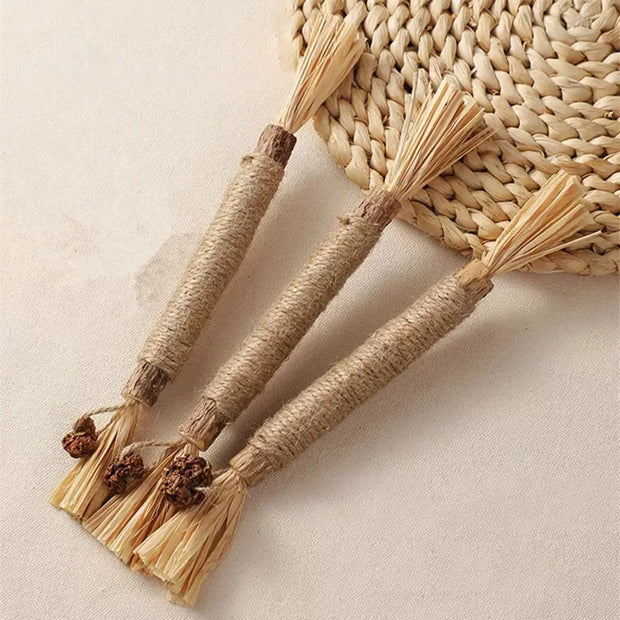 3pcs Silvervine Cat Chew Sticks Natural Catnip Molar Toys