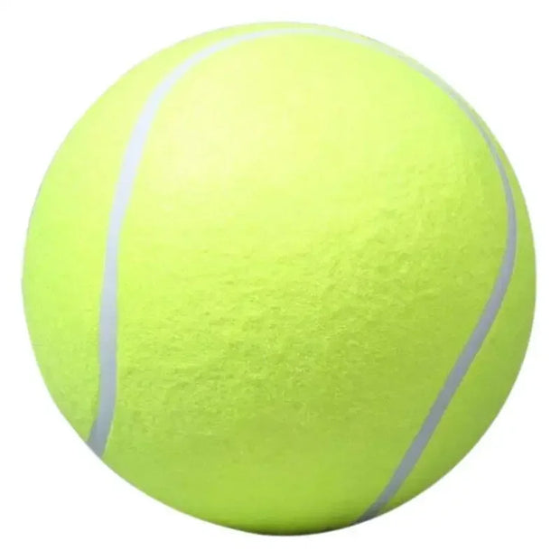 7–9.5" Giant Chew & Play Tennis Ball Toy for Large Dogs