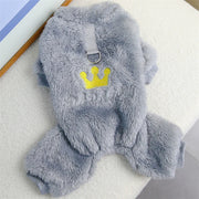 Winter Warm Pajamas Fleece Pet Jumpsuit