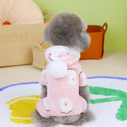 Winter Warm Pajamas Fleece Pet Jumpsuit