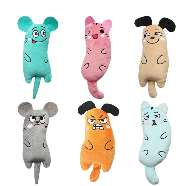 Catnip Chew Toy Plush Cat Mint Toy