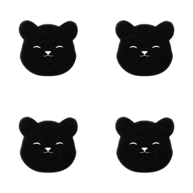 9PCS Bear-Shaped Pet Reusable Lint Catchers Hair Remover Laundry Balls