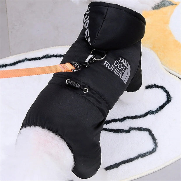 Waterproof Winter Warm Jacket Dog Jumpsuit for Small Breeds