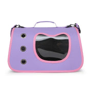 Foldable Soft-Sided Travel Backpack Portable Pet Carrier Bag