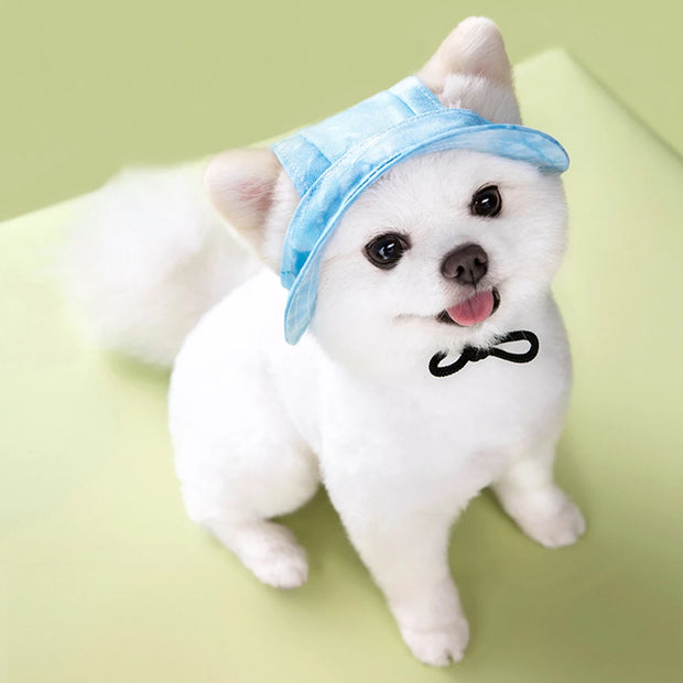 Breathable Adjustable Summer Cap Pet Sun Hat