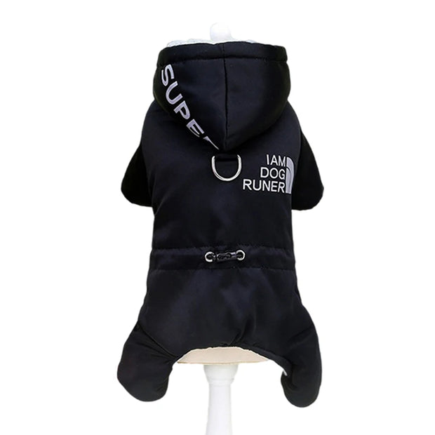 Waterproof Winter Warm Jacket Dog Jumpsuit for Small Breeds