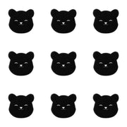 9PCS Bear-Shaped Pet Reusable Lint Catchers Hair Remover Laundry Balls