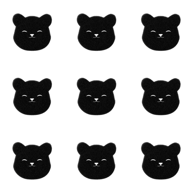 Bear-Shaped Lint Remover Balls (9pcs)