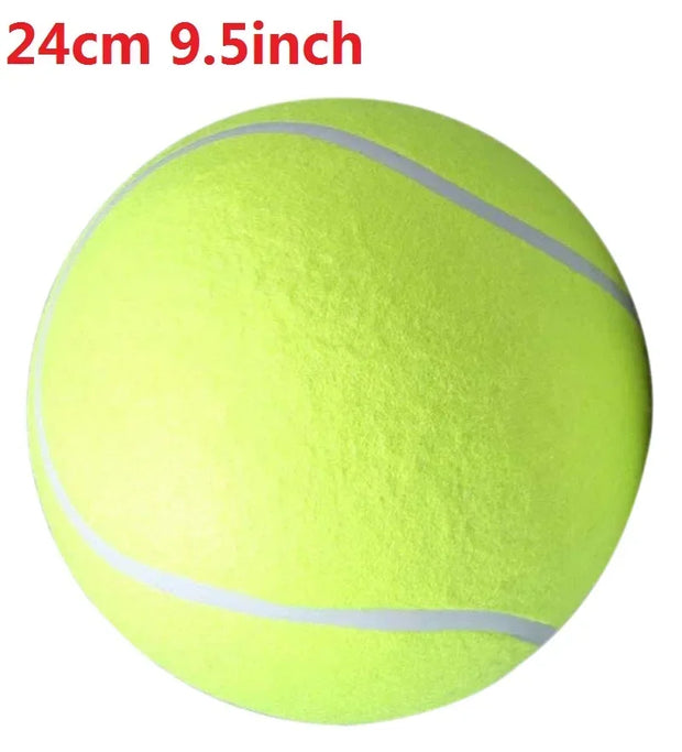 7–9.5" Giant Chew & Play Tennis Ball Toy for Large Dogs