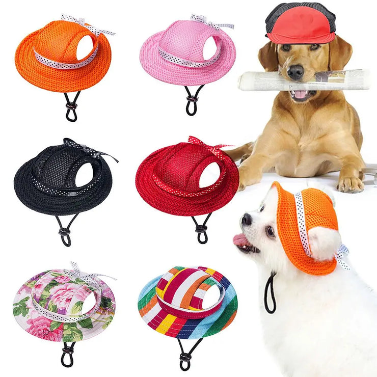 Adjustable Dog Baseball Cap