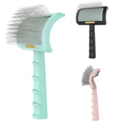 Dog Grooming Shedding & Detangling Slicker Comb Brush