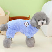 Winter Warm Pajamas Fleece Pet Jumpsuit