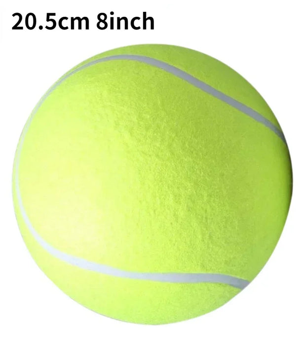 7–9.5" Giant Chew & Play Tennis Ball Toy for Large Dogs