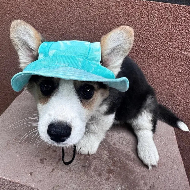 Breathable Adjustable Summer Cap Pet Sun Hat