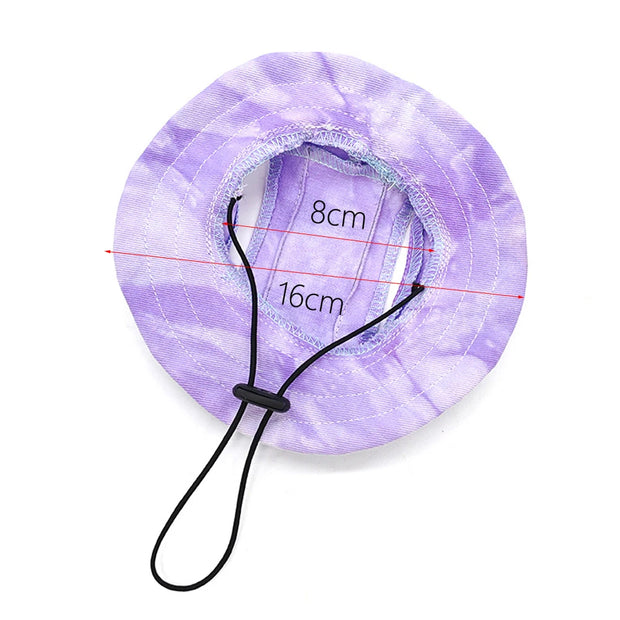 Breathable Adjustable Summer Cap Pet Sun Hat