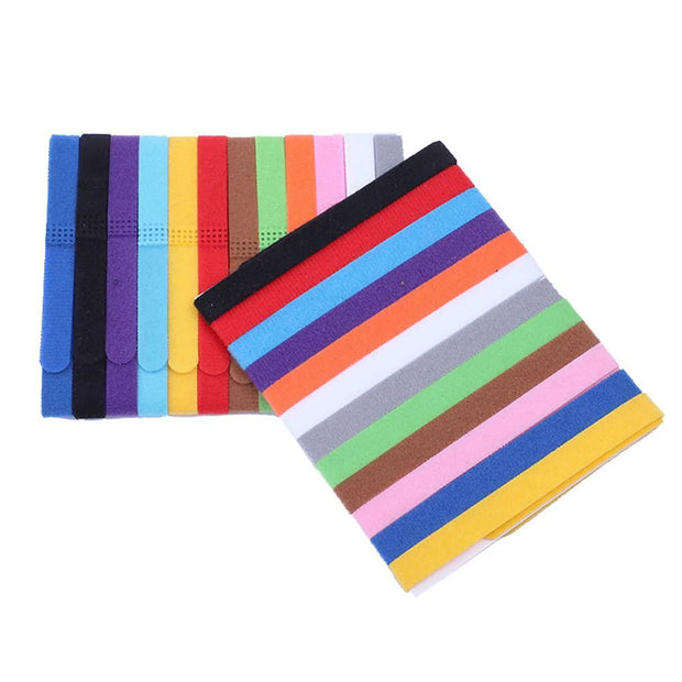 12PCS Adjustable Puppy ID Color Coded Nylon Markers Collars