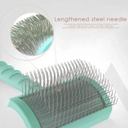 Dog Grooming Shedding & Detangling Slicker Comb Brush
