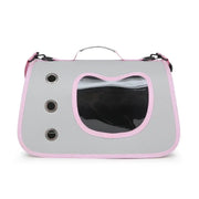 Foldable Soft-Sided Travel Backpack Portable Pet Carrier Bag