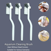Aquarium Algae Cleaning Brush Set Nylon Fish Tank