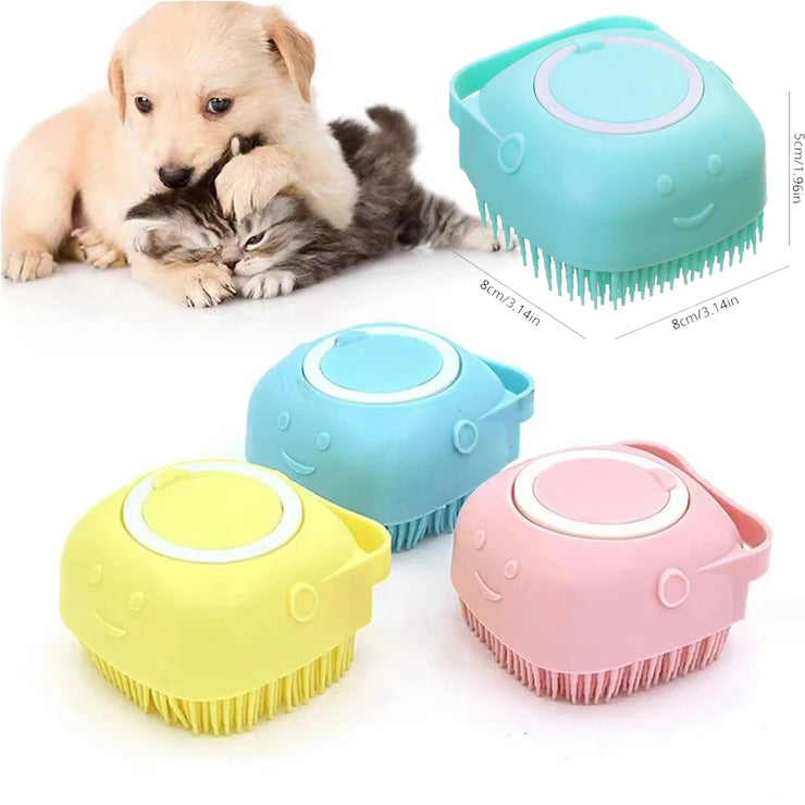 Silicone Pet Bath Brush