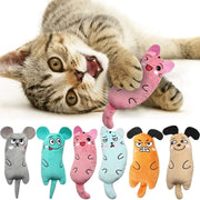 Catnip Chew Toy Plush Cat Mint Toy