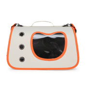 Foldable Soft-Sided Travel Backpack Portable Pet Carrier Bag