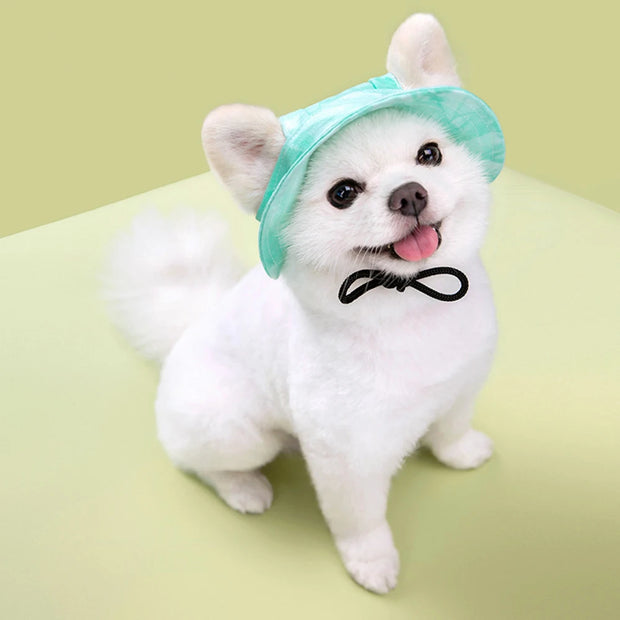 Breathable Adjustable Summer Cap Pet Sun Hat