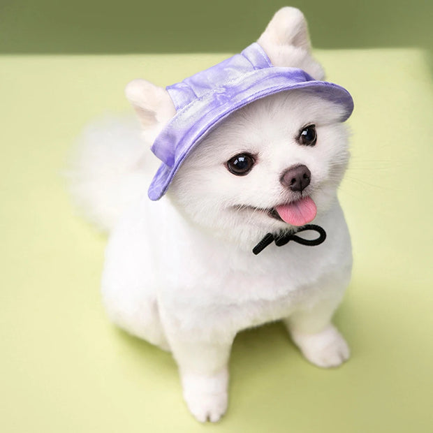Breathable Adjustable Summer Cap Pet Sun Hat