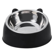 100ML Tilted Pet Bowl 15° Raised Non-Slip Food & Water Feeder