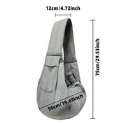 Hands-Free Pet Travel Shoulder Bag Carrier Sling
